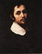 Cristofano Allori Portrait of a Man in Black oil